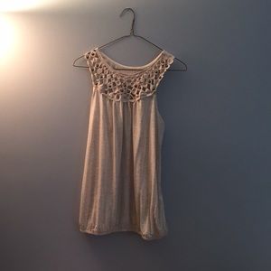 Brass+Beige Tank