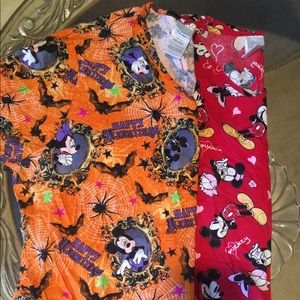 Women's Disney scrub tops