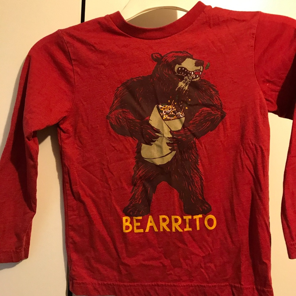 Boys long sleeve t shirt.