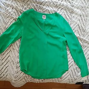 Anne Klein 100% silk blouse.