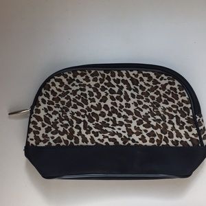 Gently Used Lancôme Leopard Cosmetic Bag