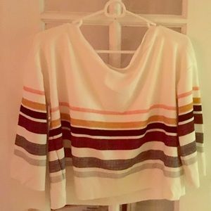 Boatneck 3/4 Sleeve Top