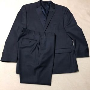 Blue suit separates, Collection by Michael Strahan