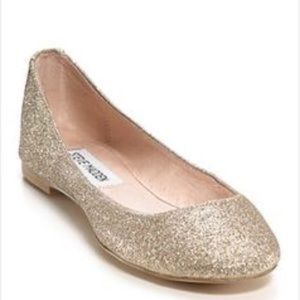 Steve Madden heaven glitter flat