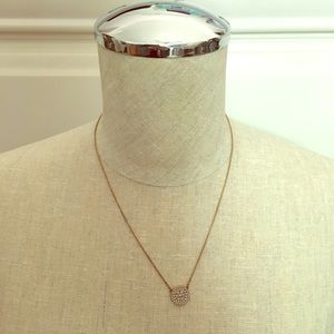 Rose Gold Fossil Necklace