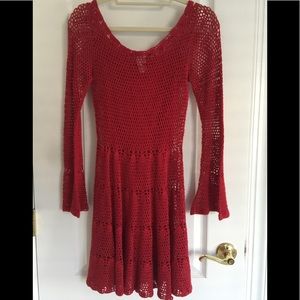 Free People Crochet Dress