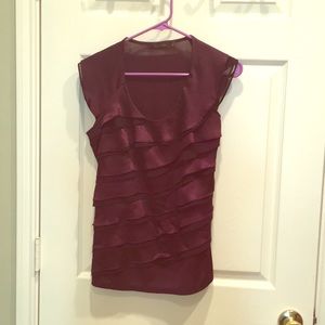 The Limited Plum Blouse