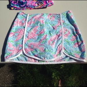 Lilly Pulitzer Lobstah Roll Skort