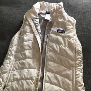 Patagonia White Nano Puff Vest