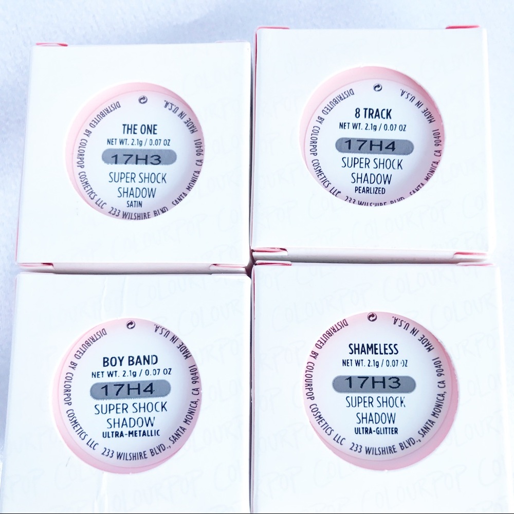 ‼️SOLD‼️ColourPop Super Shock Eyeshadows Bundle - Picture 3 of 3