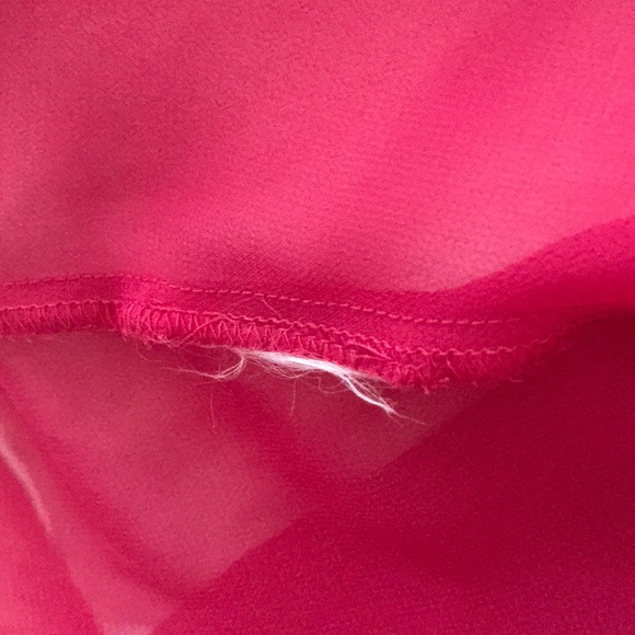 BCBGeneration Fuchsia/Pink Button Down - Picture 3 of 4