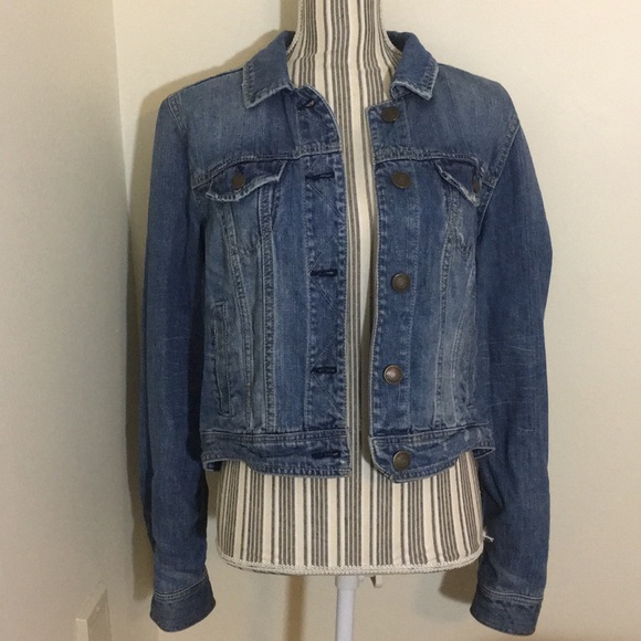 American Eagle Outfitters Jackets & Blazers - Faded Blue Denim Jean Jacket