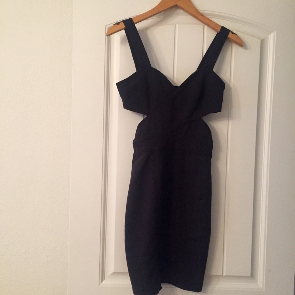 French Connection cut out mini dress