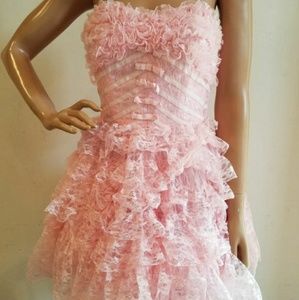 Betsey Johnson 80s 90s cupcake prom dress
