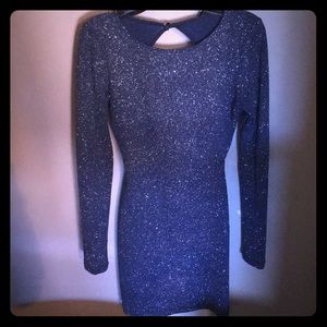 Blue sparkle dress