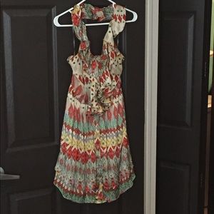 Large cute printed summer dress!