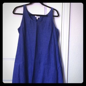 Eileen fisher denim dress (petite)