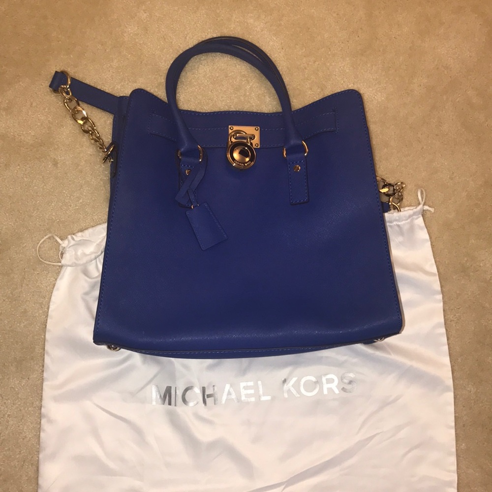 Authentic Michael Kors Hamilton style handbag.