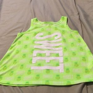 Justice tank top