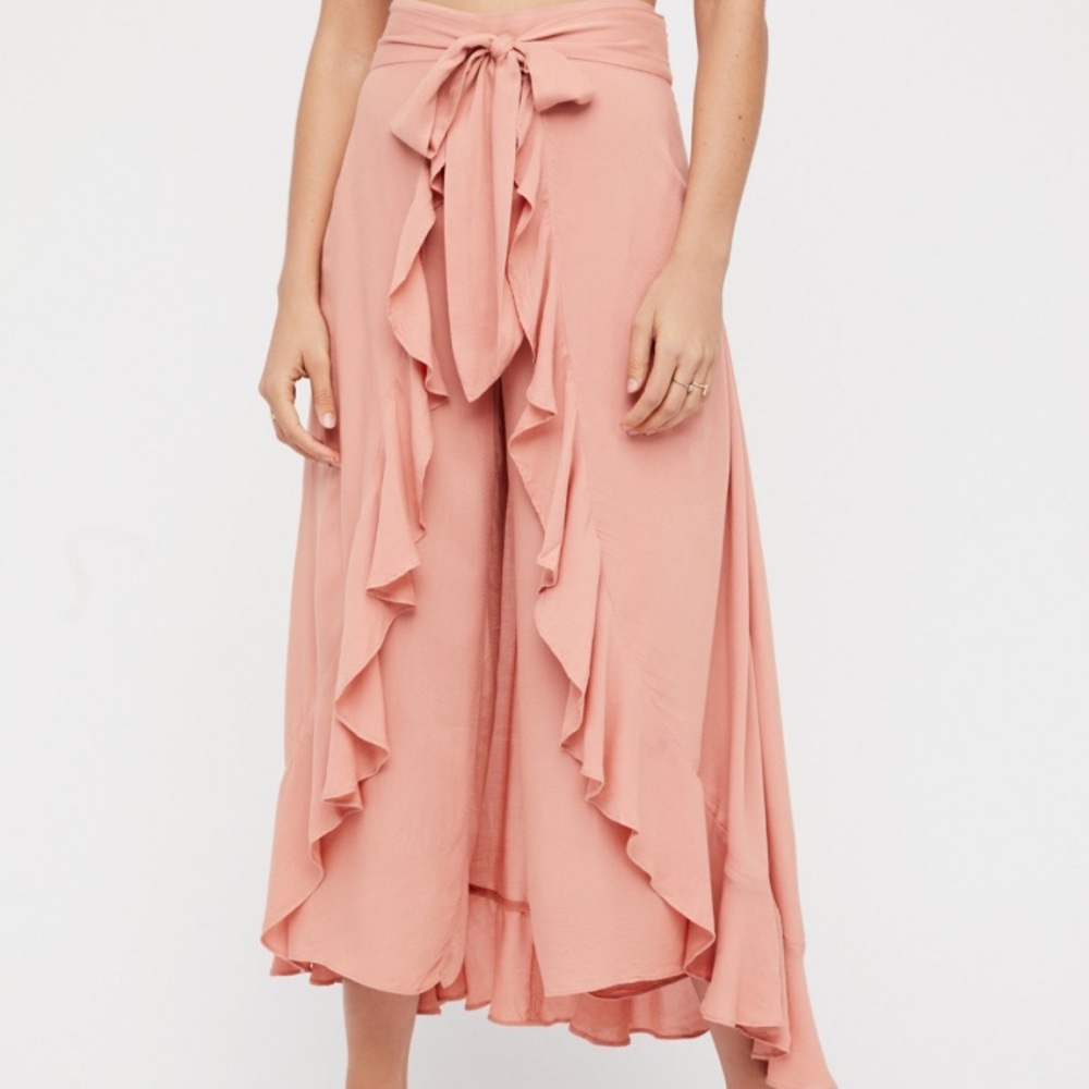 Free People 'Singing in the mountains pants'
