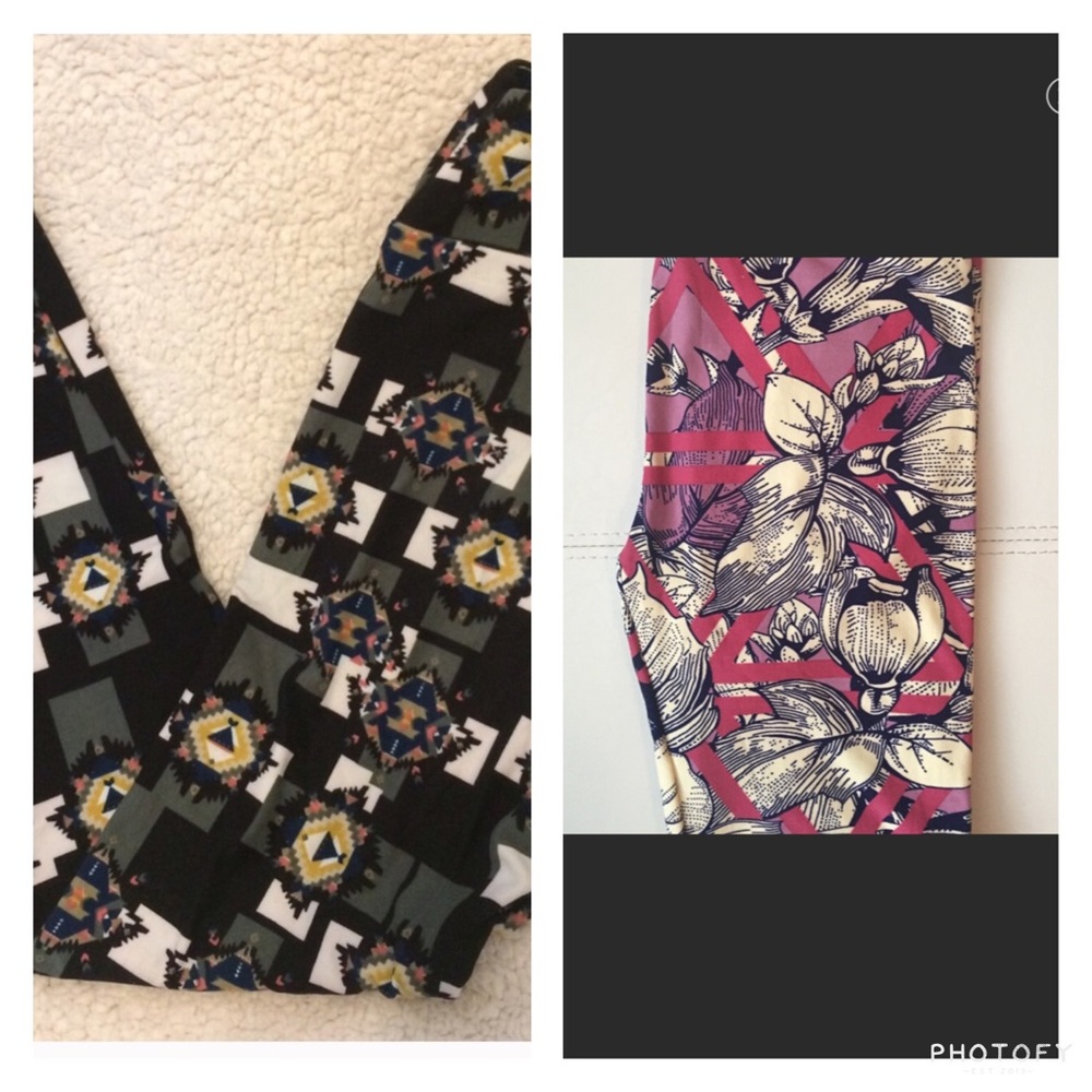 LulaRoe Leggings (2 pairs)