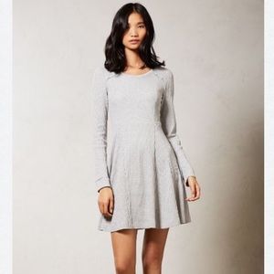 ANTHROPOLOGIE | by Eloise Gray Waffle Knit Dress