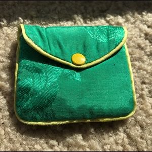 Floral Thai Jewelry Pouch