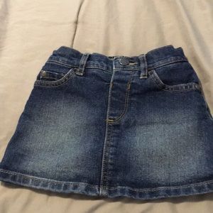 Children's Place jean skirt