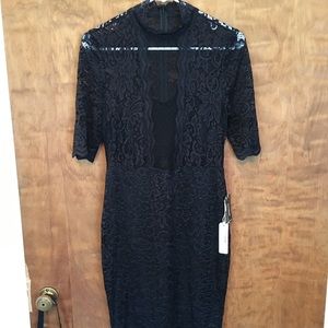 Lil lacy black dress