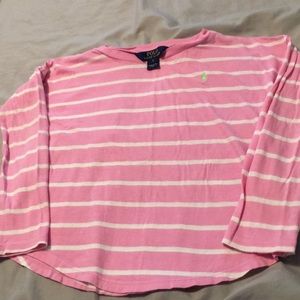 Girls Polo long sleeve T shirt