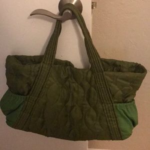 Green Urban Outfitters tote bag