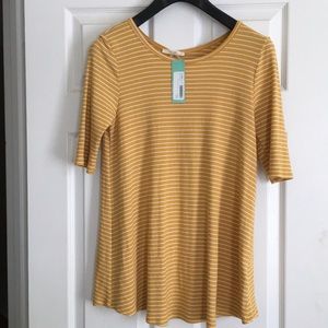 Mustard Yellow knit top