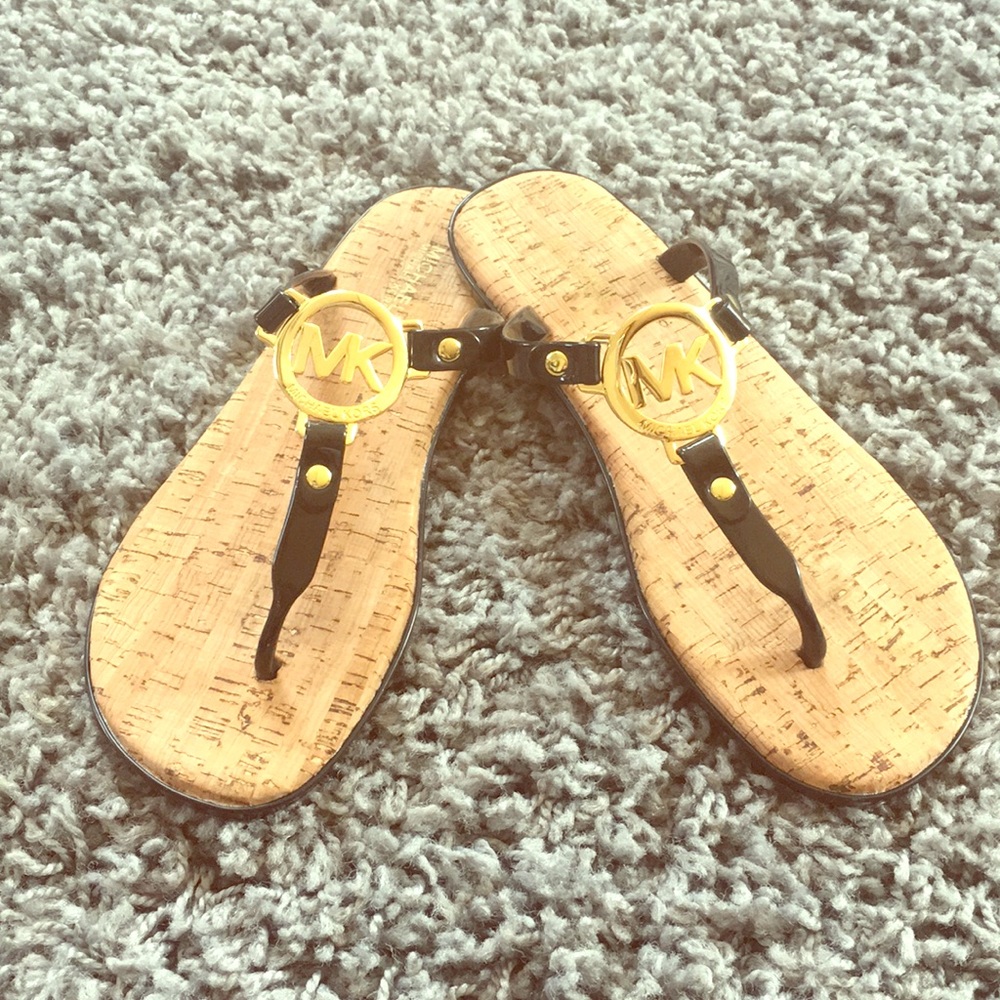 Michael Kors flip flops
