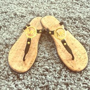 Michael Kors flip flops
