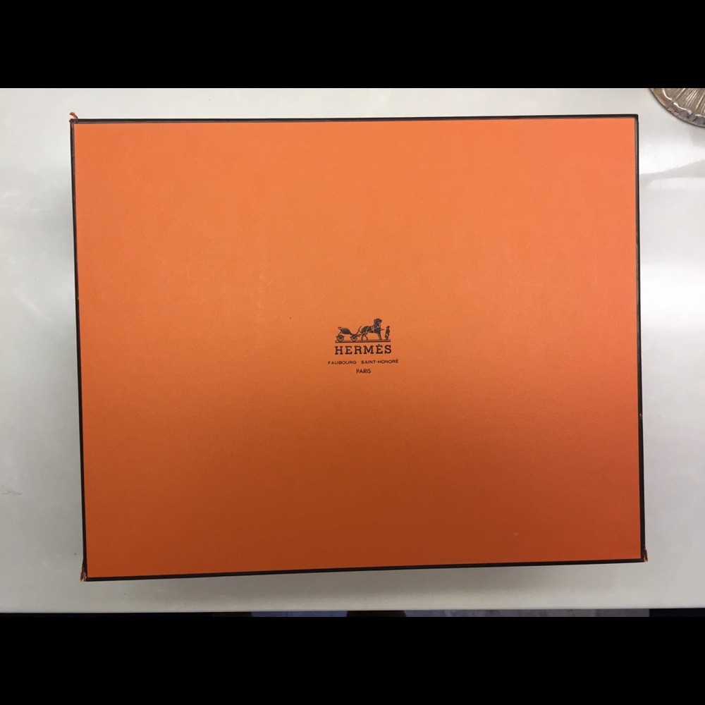 Decorative orange box