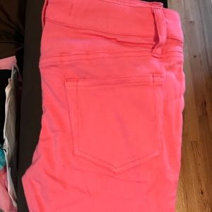 Pink Karlie Skinny Jeans.