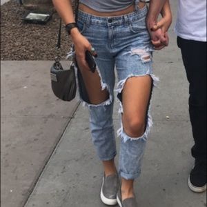 Ripped jeans