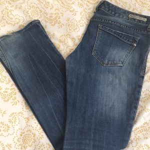 Express Stella Low-rise Barely Boot Jeans