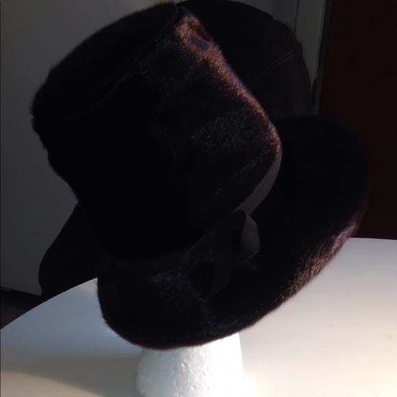 Cache mink hat - Picture 4 of 8