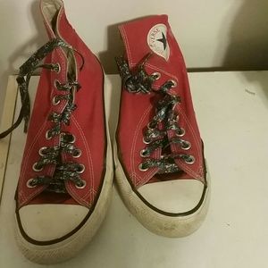 Red high converse