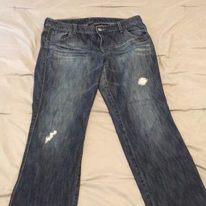 NY&Co distressed jeans