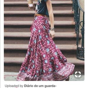 ISO ISO SPELL GYPSY FOLKTOWN SKIRT