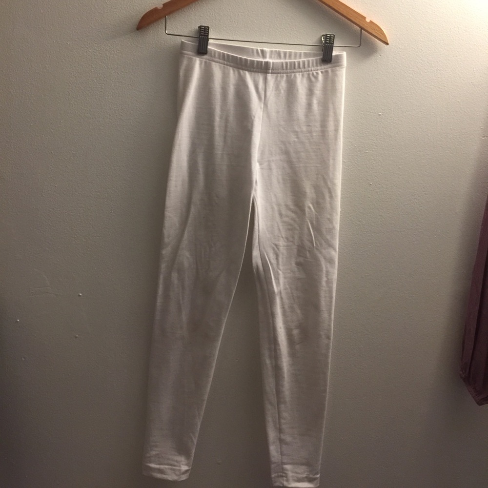 American Apparel White Leggings