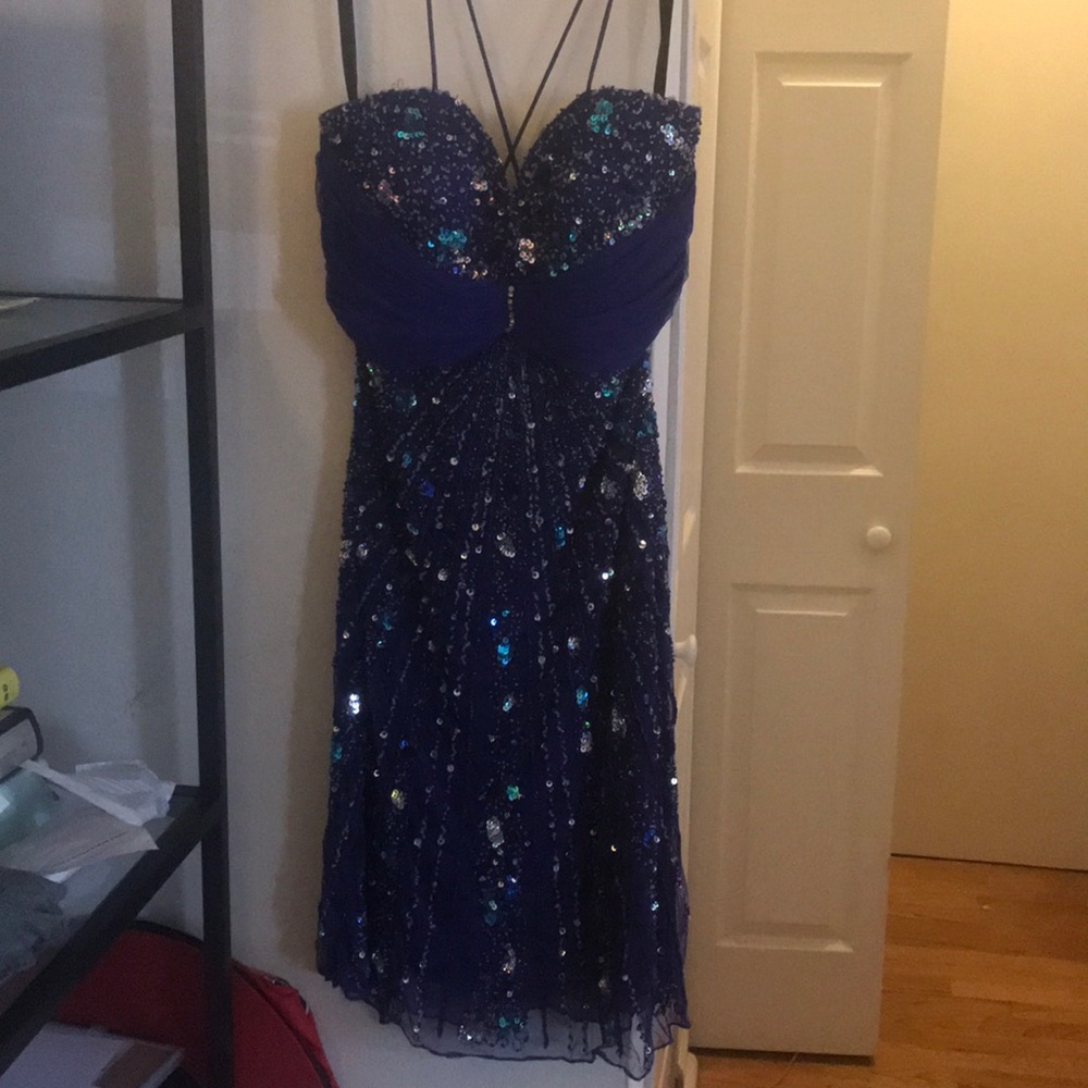 Cobalt blue formal dress - Picture 2 of 3
