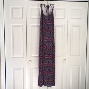 Patterned maxi dress
