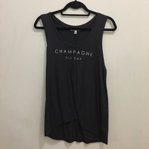 Express Tops - FRANCESCA'S - Champagne All Day Tank Express Tops - FRANCESCA'S - Champagne All Day Tank