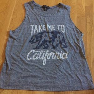 Take Me To California Tank Top