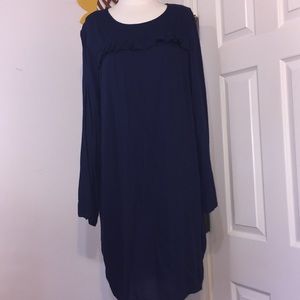 LAST CHANCE Old navy navy ruffle top dress