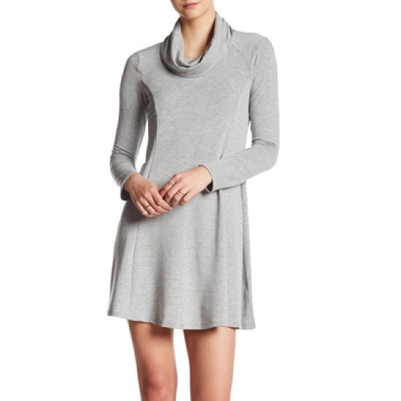 Lush Dresses & Skirts - Reduced Heather Grey Size Large Long Sleeved Dress