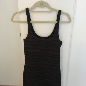 Black and brown tight Free People dress
